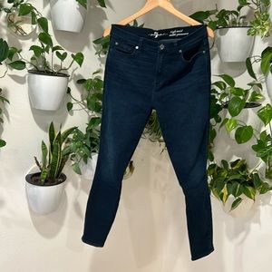7 for all mankind high waist ankle gwenevere jeans